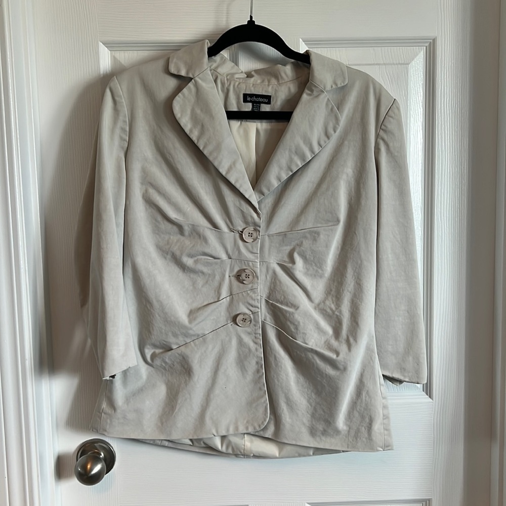 Cream Blazer